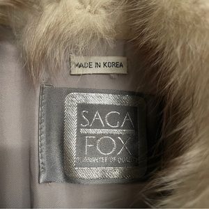 SAGA FOX fur coat